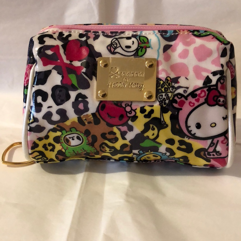 Tokidoki for Hello Kitty pouch made in Japan NWOT